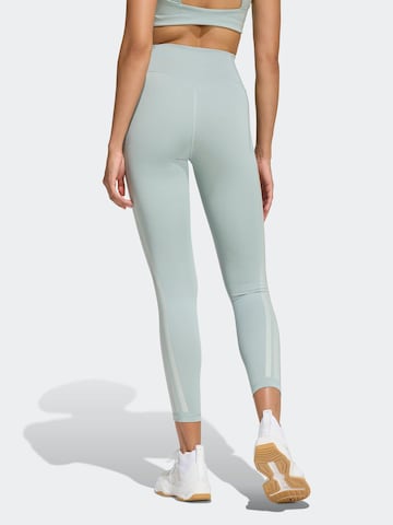 ADIDAS PERFORMANCE Skinny Športne hlače | zelena barva