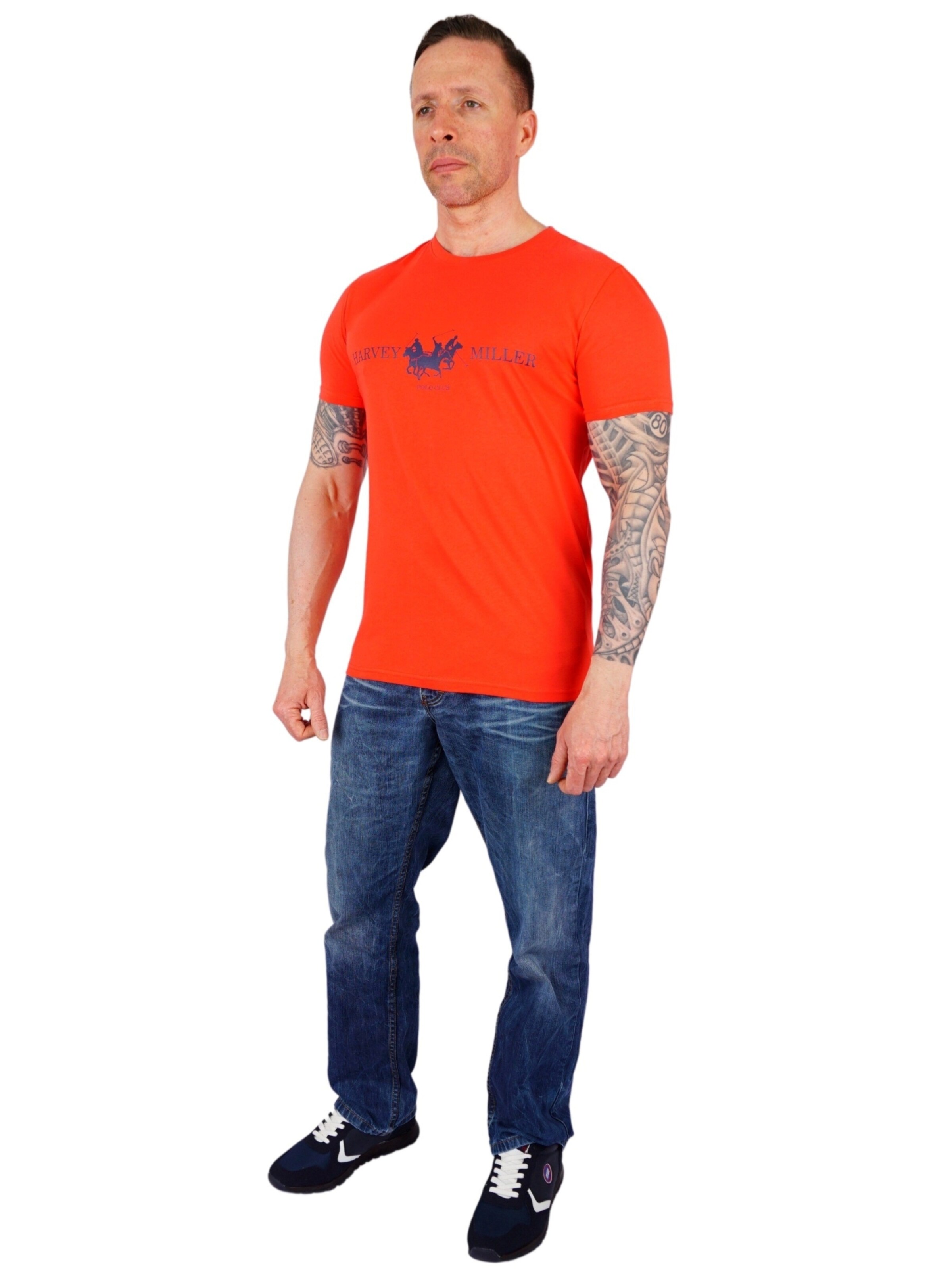 HARVEY MILLER Shirt in Red