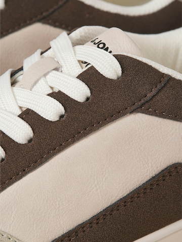 JACK & JONES Sneakers laag 'JFWMILO' in Bruin