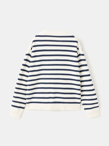 MANGO KIDS Neulepaita 'DYLAN' värissä valkoinen