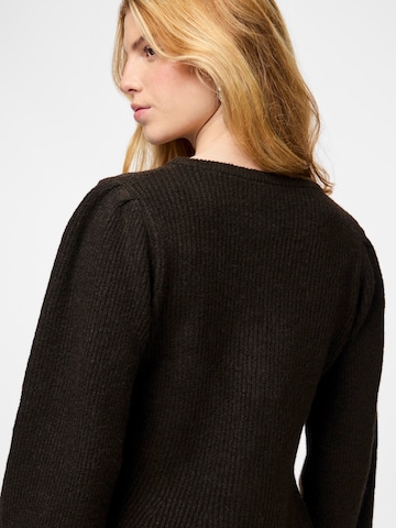 PIECES Strickjacke 'PCSILLY' in Braun