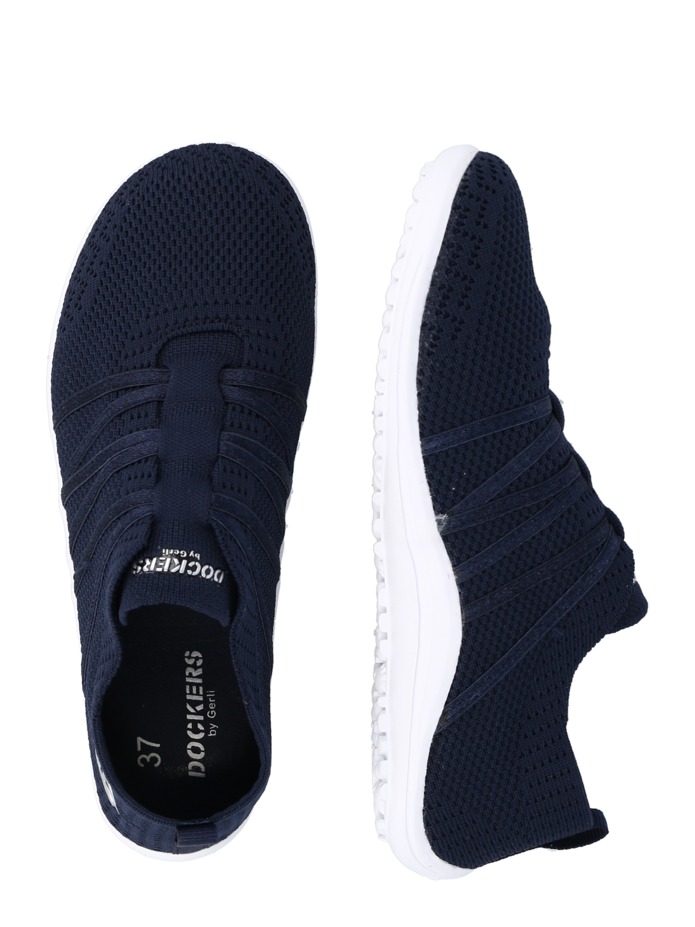 Dockers by Gerli Slip-on obuv - Modrá