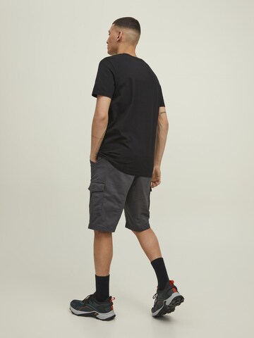 JACK & JONES Regular Cargo Pants 'JPSTDex' in Grey