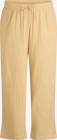 geltona Zizzi Plačios klešnės Kelnės 'Vivu': priekis