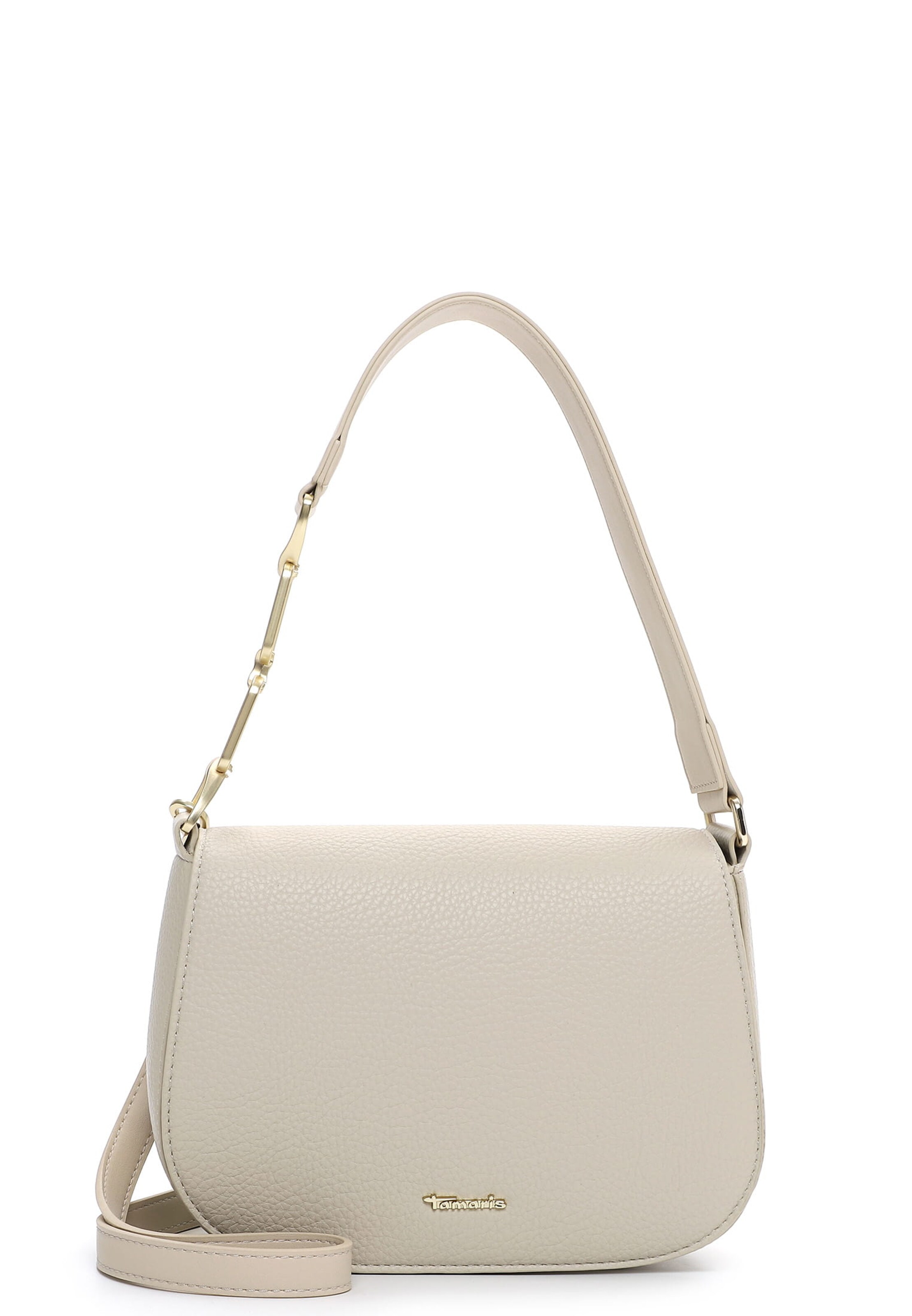 Tamaris Skuldertaske 'Ghalia' i beige: forside