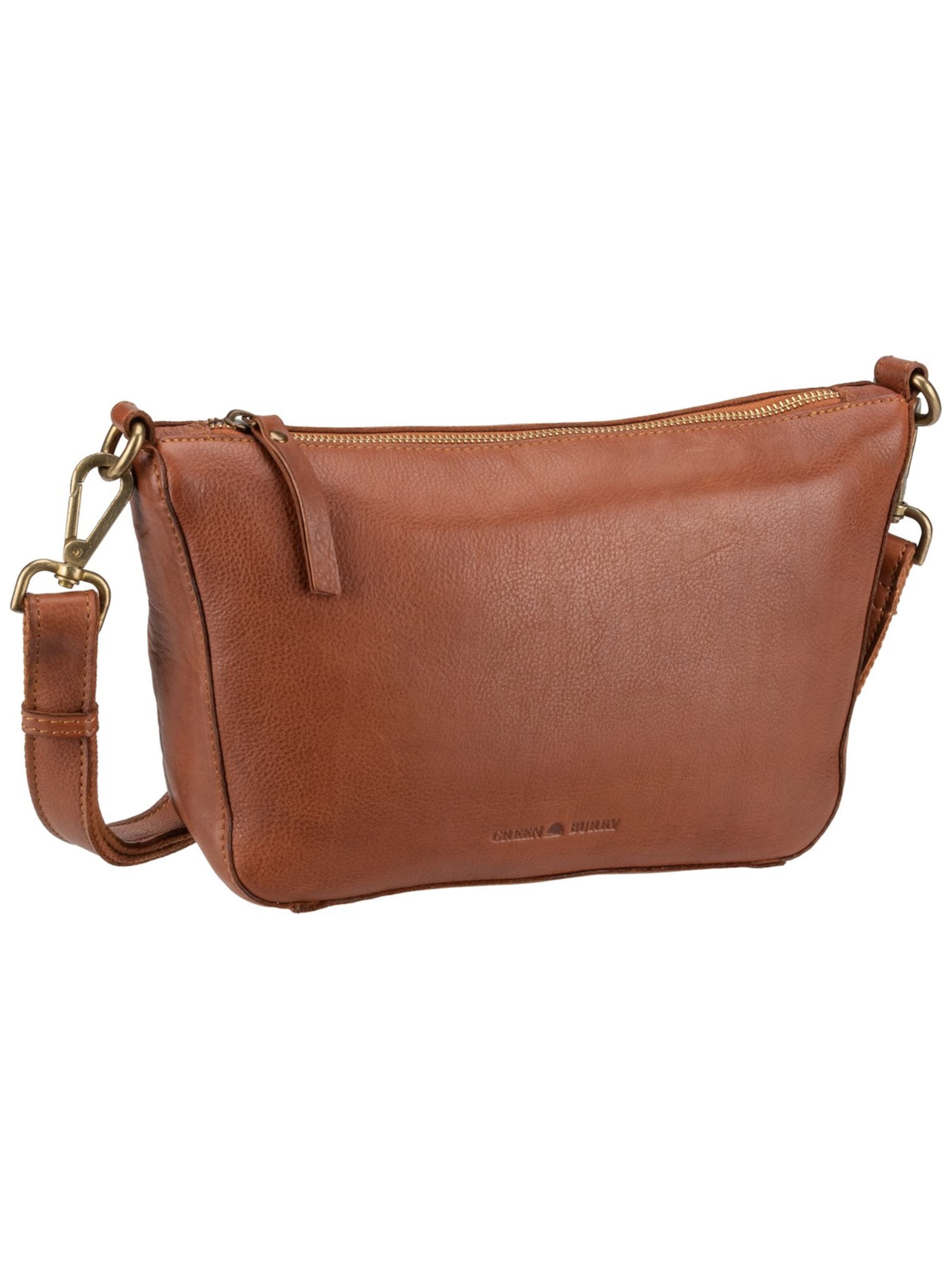 GREENBURRY Crossbody Bag ' Colombiana ' in Brown: front