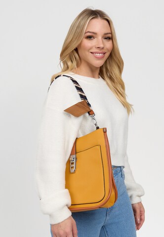 HARPA Shoulder bag 'JAVANA' in Yellow