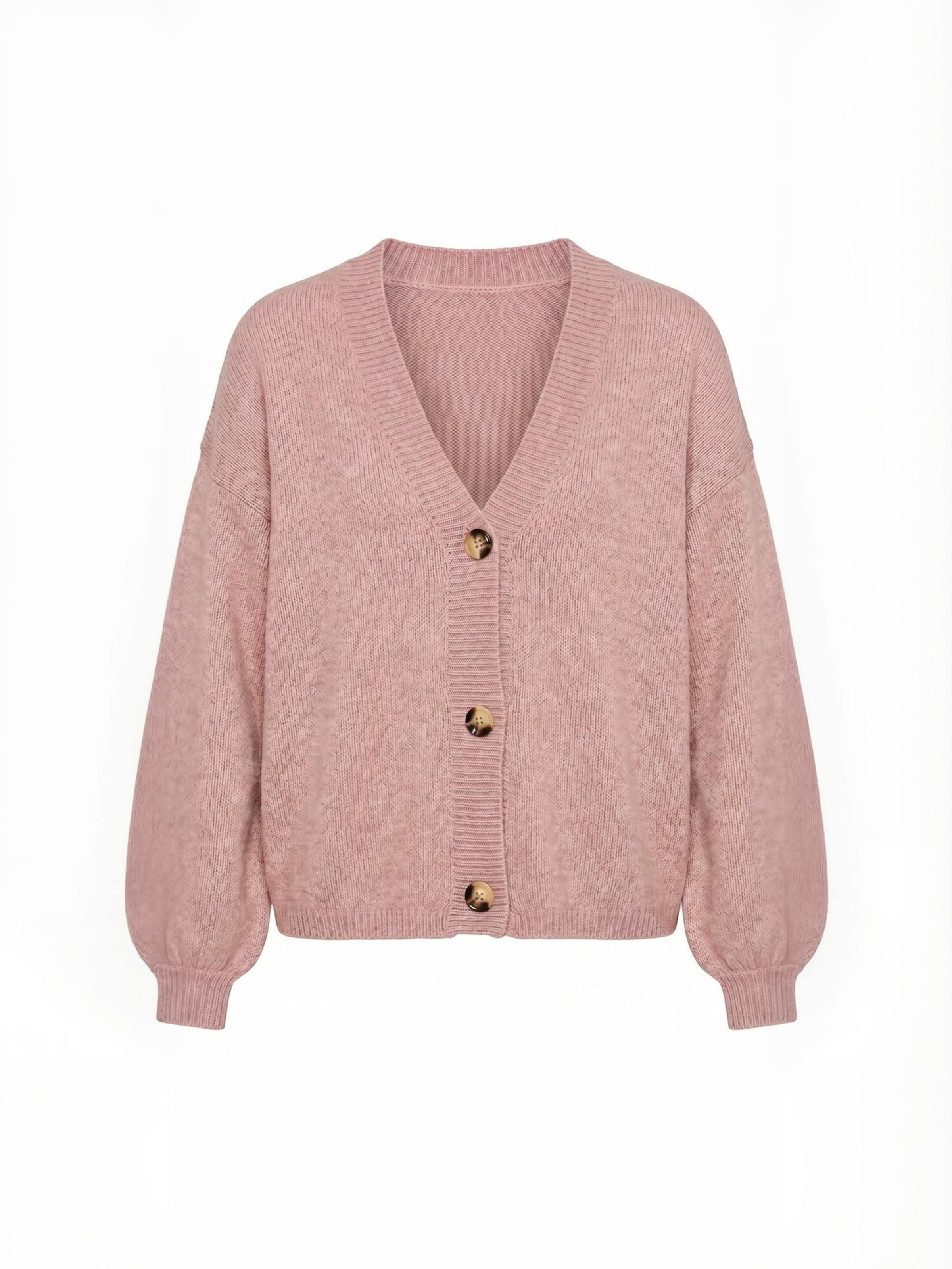 Cardigan ' Pen ' Opal Studio en rose : devant