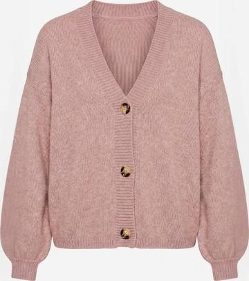 Cardigan ' Pen ' Opal Studio en rose : devant