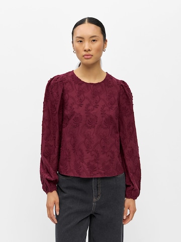 Camicia da donna 'OBJMya' di OBJECT in rosso: frontale