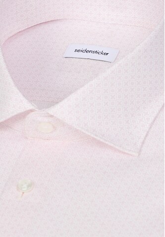 SEIDENSTICKER Slim fit Zakelijk overhemd in Roze