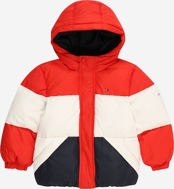 Giacca invernale di TOMMY HILFIGER in rosso: frontale