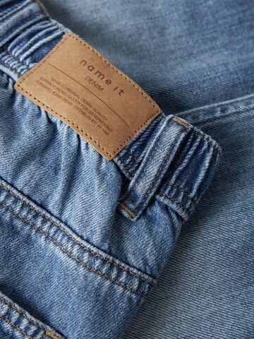 Effilé Jean NAME IT en bleu