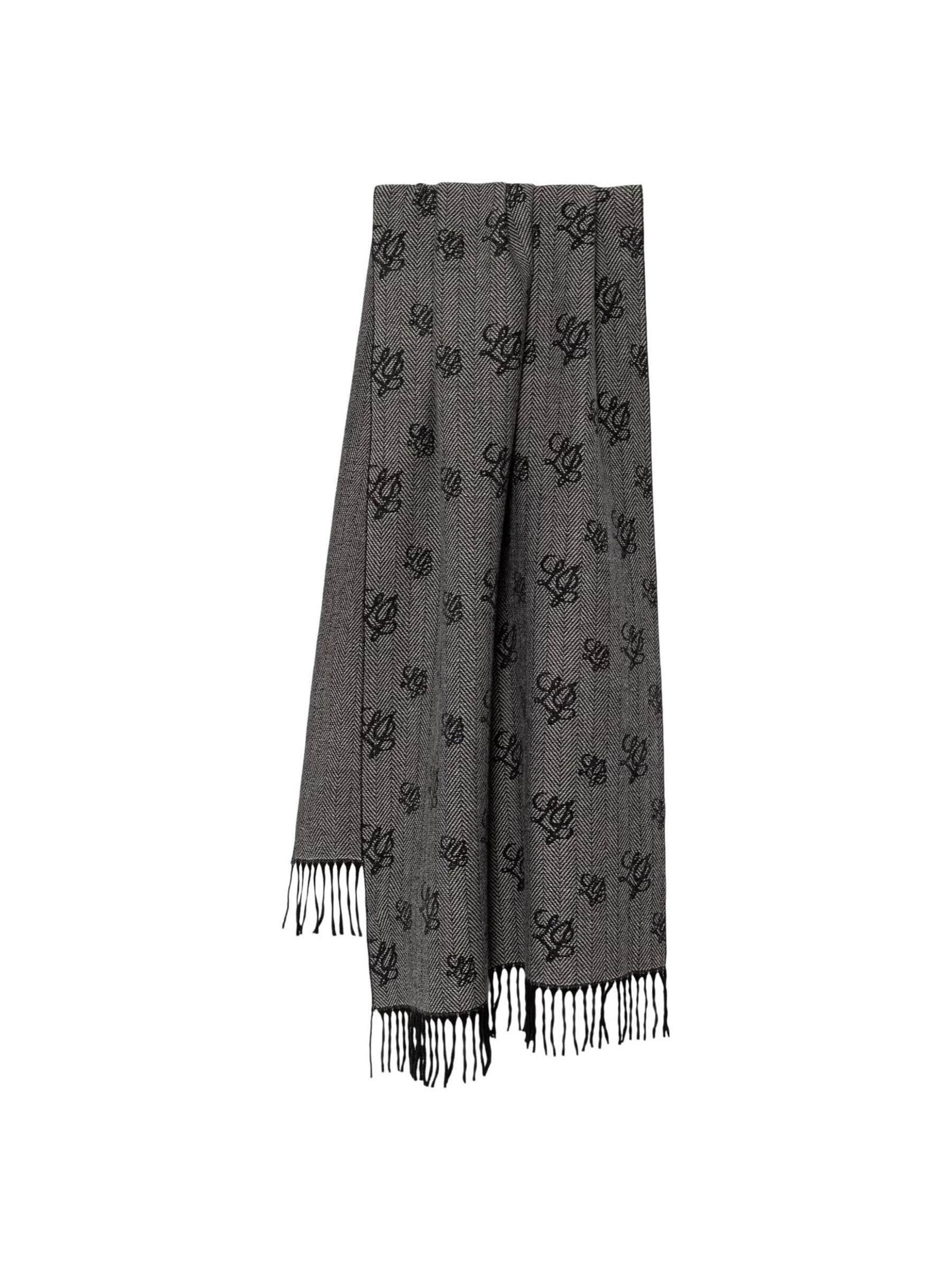 Sciarpa 'SCARF/SHAWL 2F6034 T0300' di Liu Jo in nero: frontale