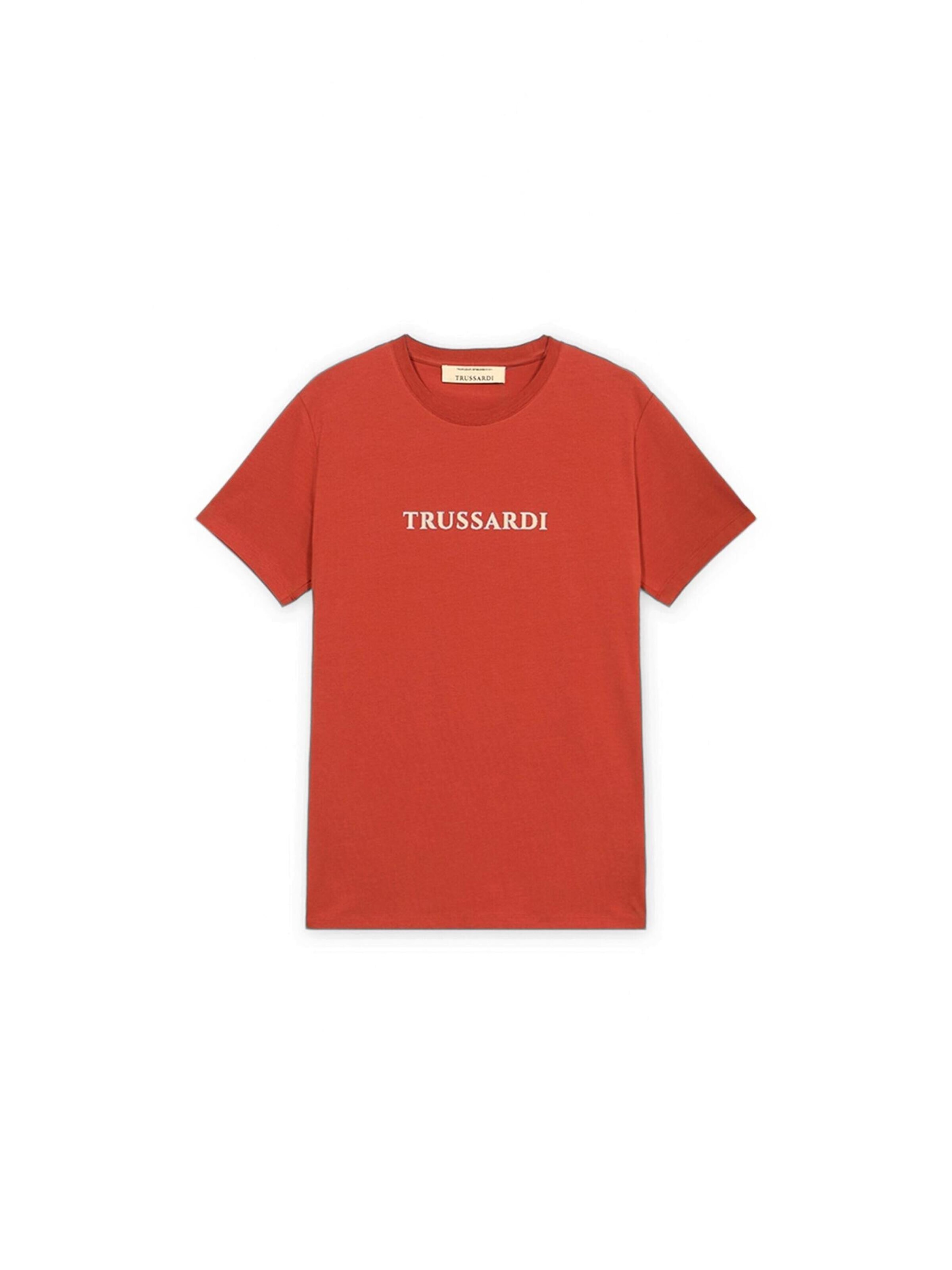 Maglietta di Trussardi in rosso: frontale