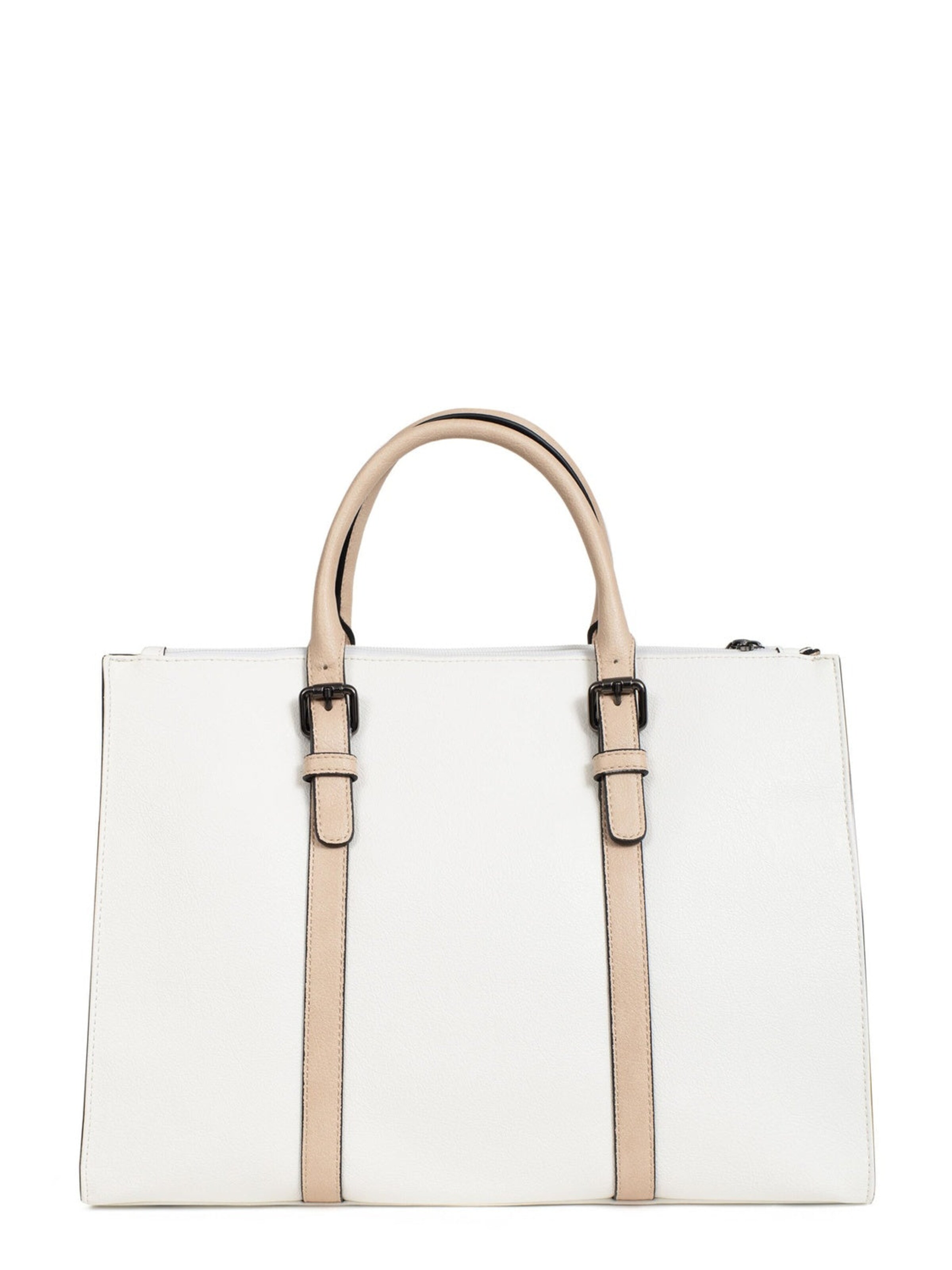 Hexagona Handtasche 'Gracieuse'‌‌‌‌‌‌‌‌‌‌ in Weiß