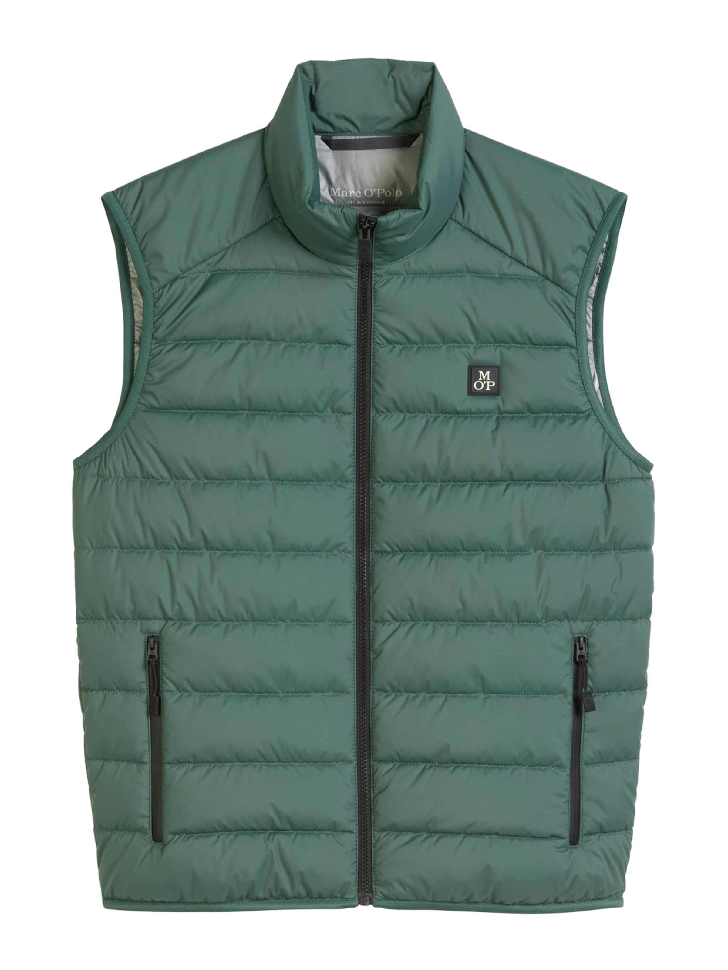 Marc O'Polo Vest in Green: front
