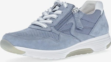 GABOR Athletic Shoes in Blue: front
