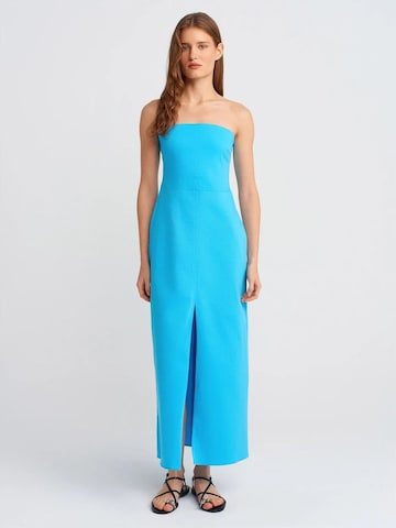Dilvin Dress 'Midi' in Blue: front