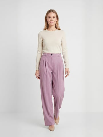 Regular Pantaloni ' Sally ' de la Opal Studio pe mov: față
