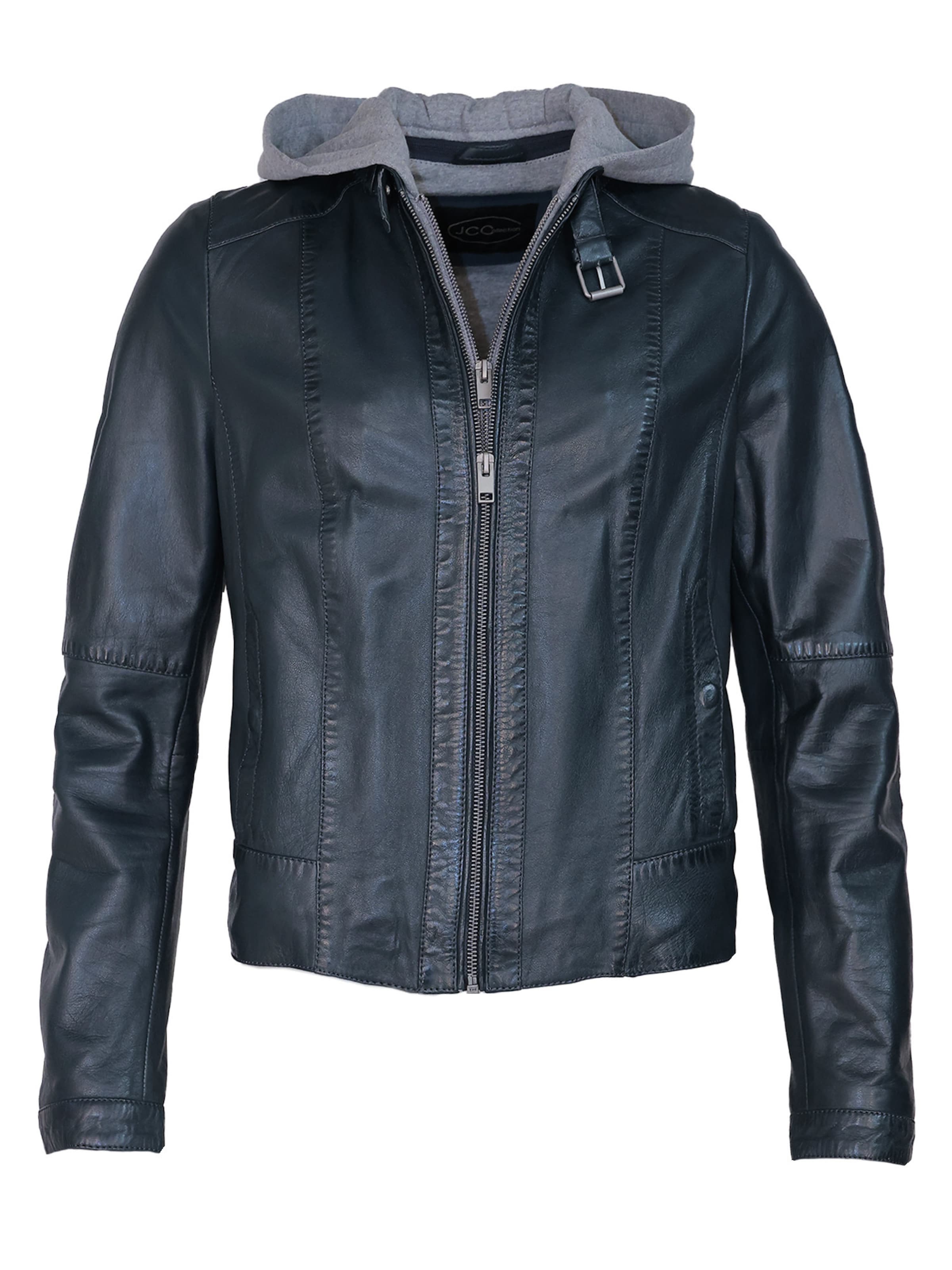 JCC Tussenjas in Blauw: voorkant