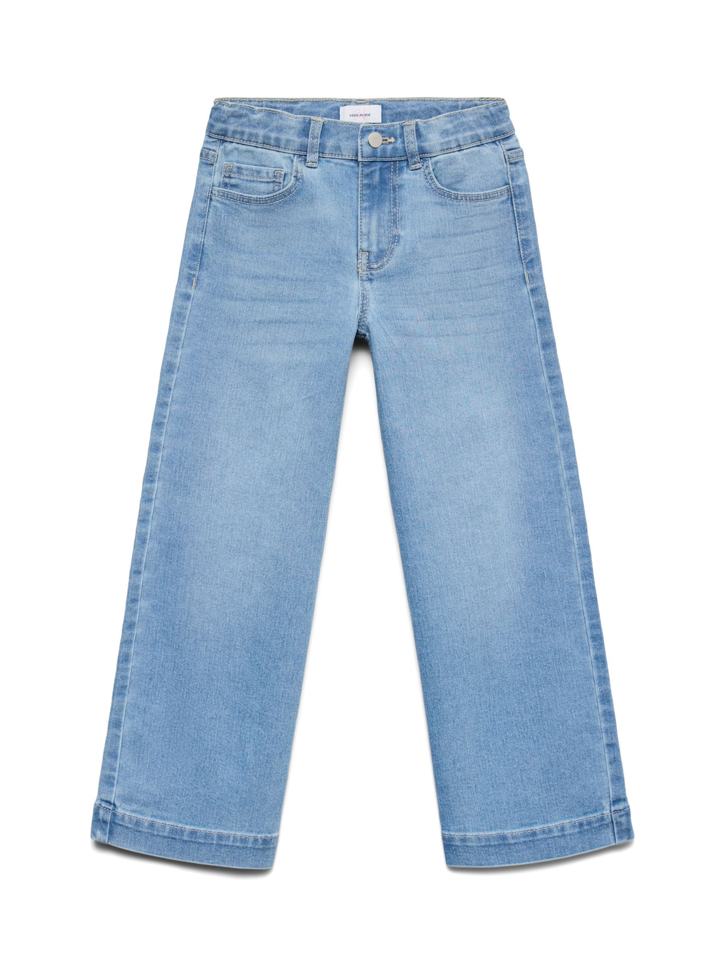 Wide leg Jeans 'VMDaisy' di Vero Moda Girl in blu: frontale