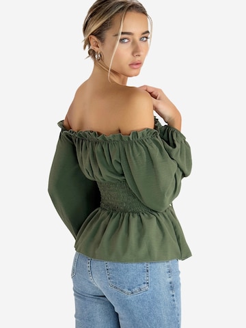 Elara Bluse in Grün