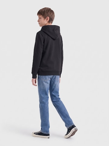 Only & Sons Junior Zip-Up Hoodie 'CERES' in Black