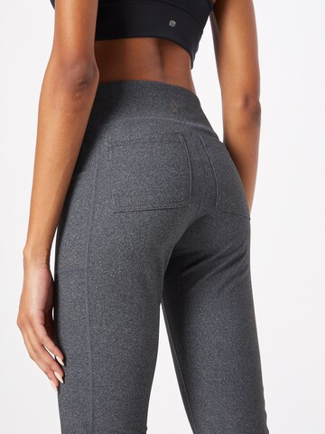 SKECHERS Slim fit Workout Pants in Grey
