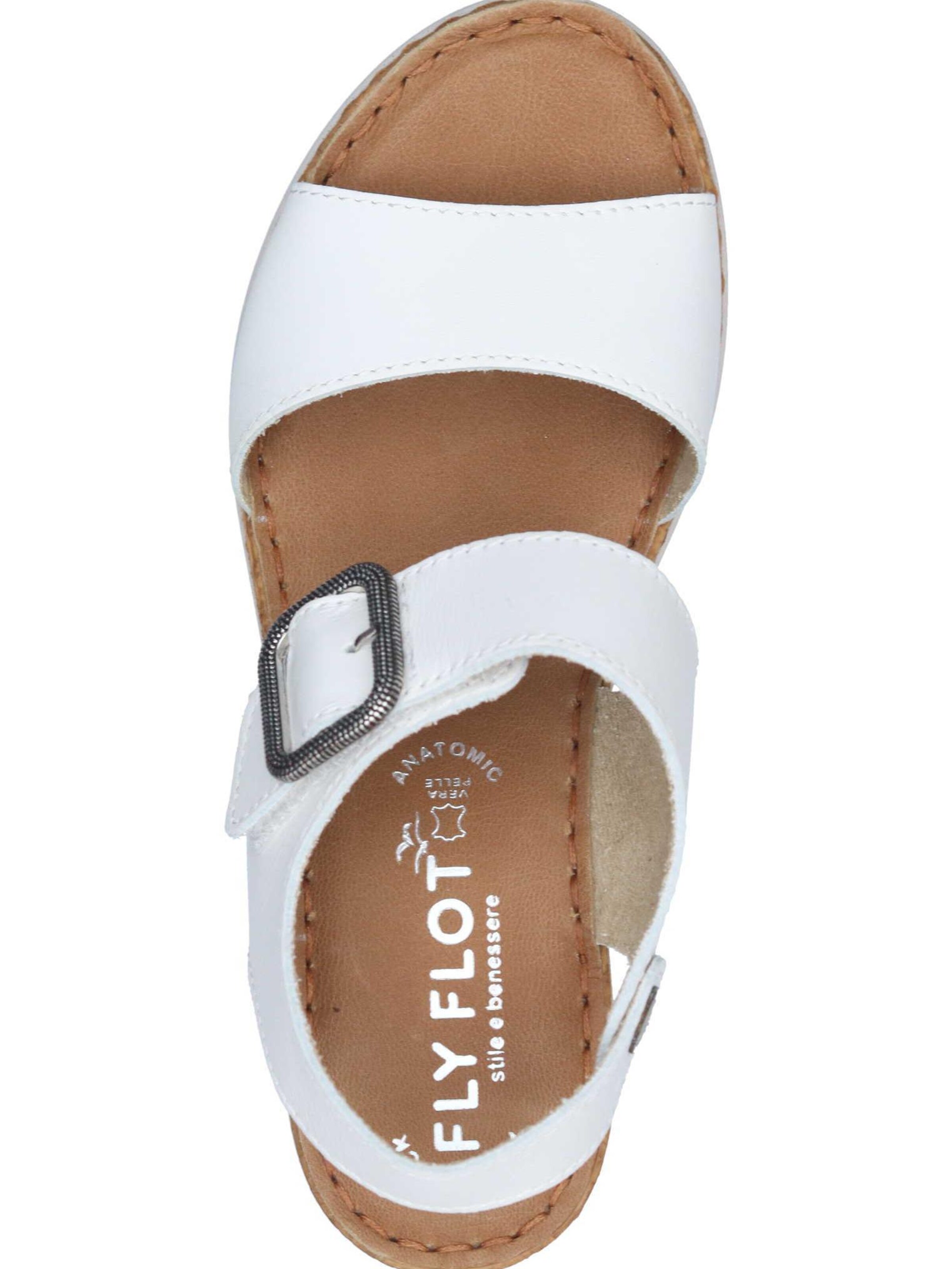 FLY FLOT Sandale‌ in Weiß