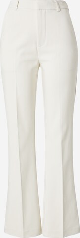 minus Flared Pantalon 'Dexa' in Beige: voorkant