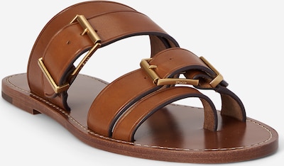 Polo Ralph Lauren Varvastossut värissä ruskea, Tuotenäkymä