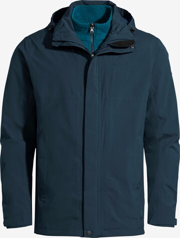 VAUDE Outdoorjas 'Rosemoor' in Blauw: voorkant