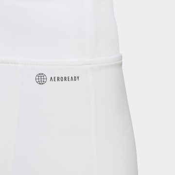 ADIDAS PERFORMANCE Athletic Skorts 'Club Pleated' in White