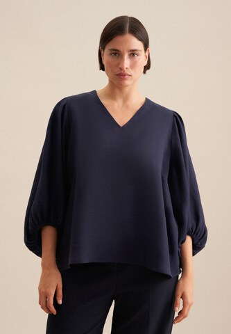 SEIDENSTICKER Blouse in Blue: front