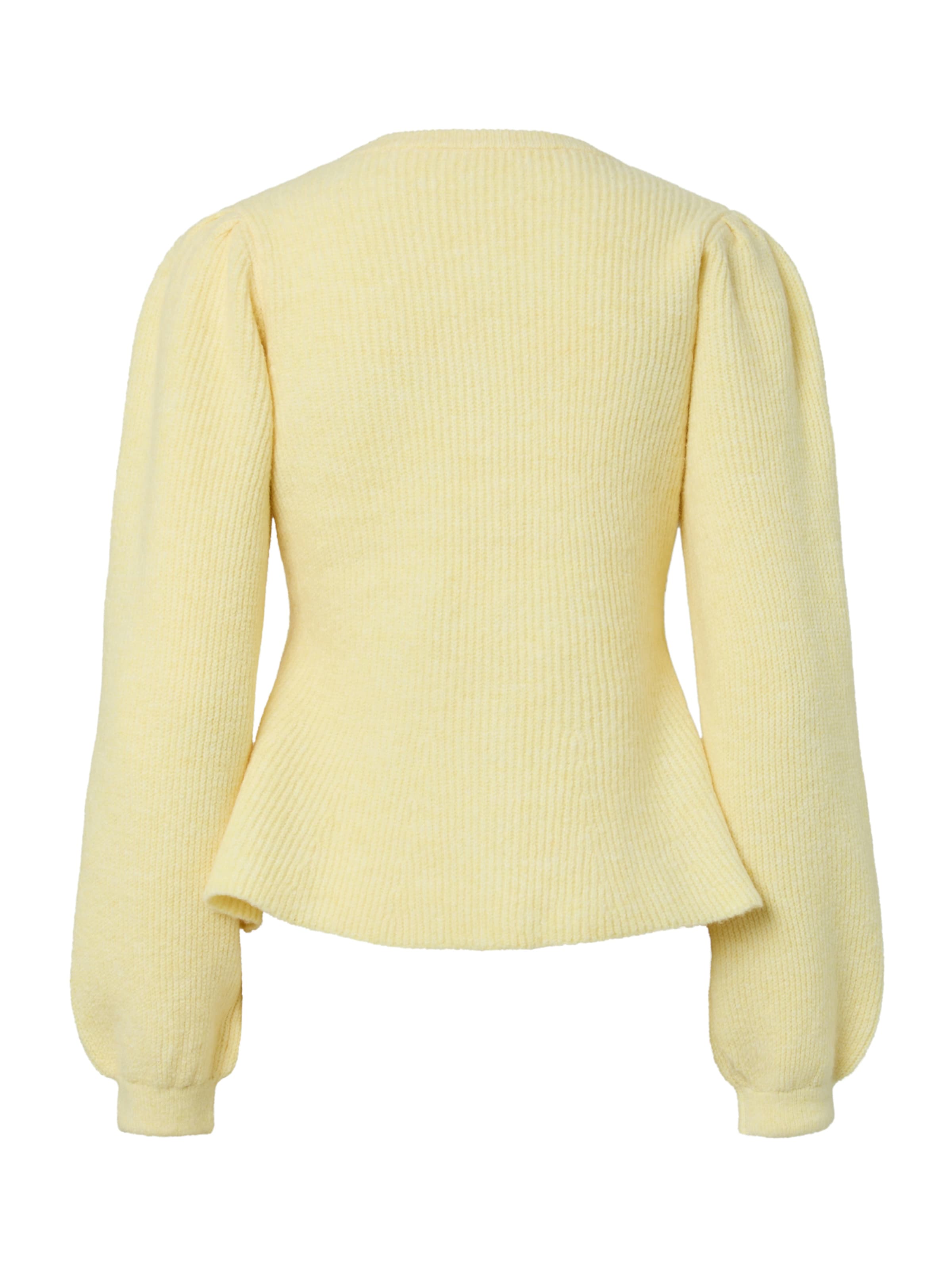 PIECES Cardigan 'PCSILLY' i gul