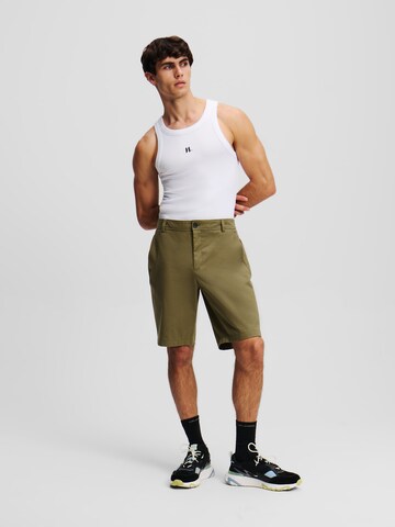 Karl Lagerfeld Regular Chino trousers in Green
