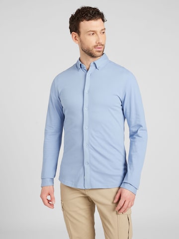 Only & Sons - Ajuste regular Camisa en azul: frente