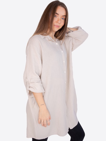 Chemisier 'Jessy' Seasons of April en beige
