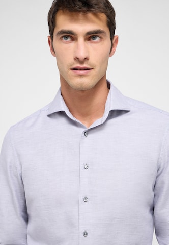 ETERNA Slim fit Button Up Shirt in Grey