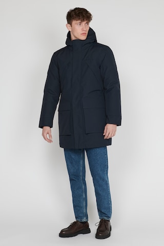 Matinique Winterjas 'Barclay' in Blauw