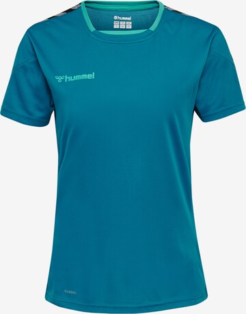 Hummel Functioneel shirt in Blauw: voorkant