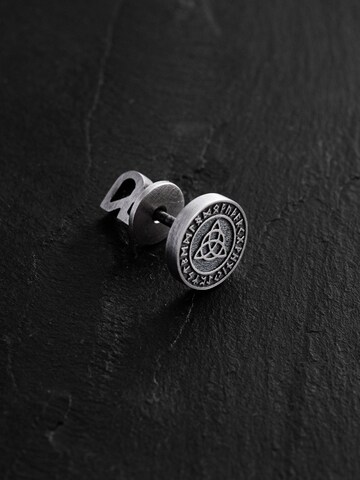 Orecchino 'TRIQUETRA. RUNES' di REYTEL in argento