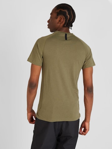 NIKETehnička sportska majica 'FLEX REP' - zelena boja