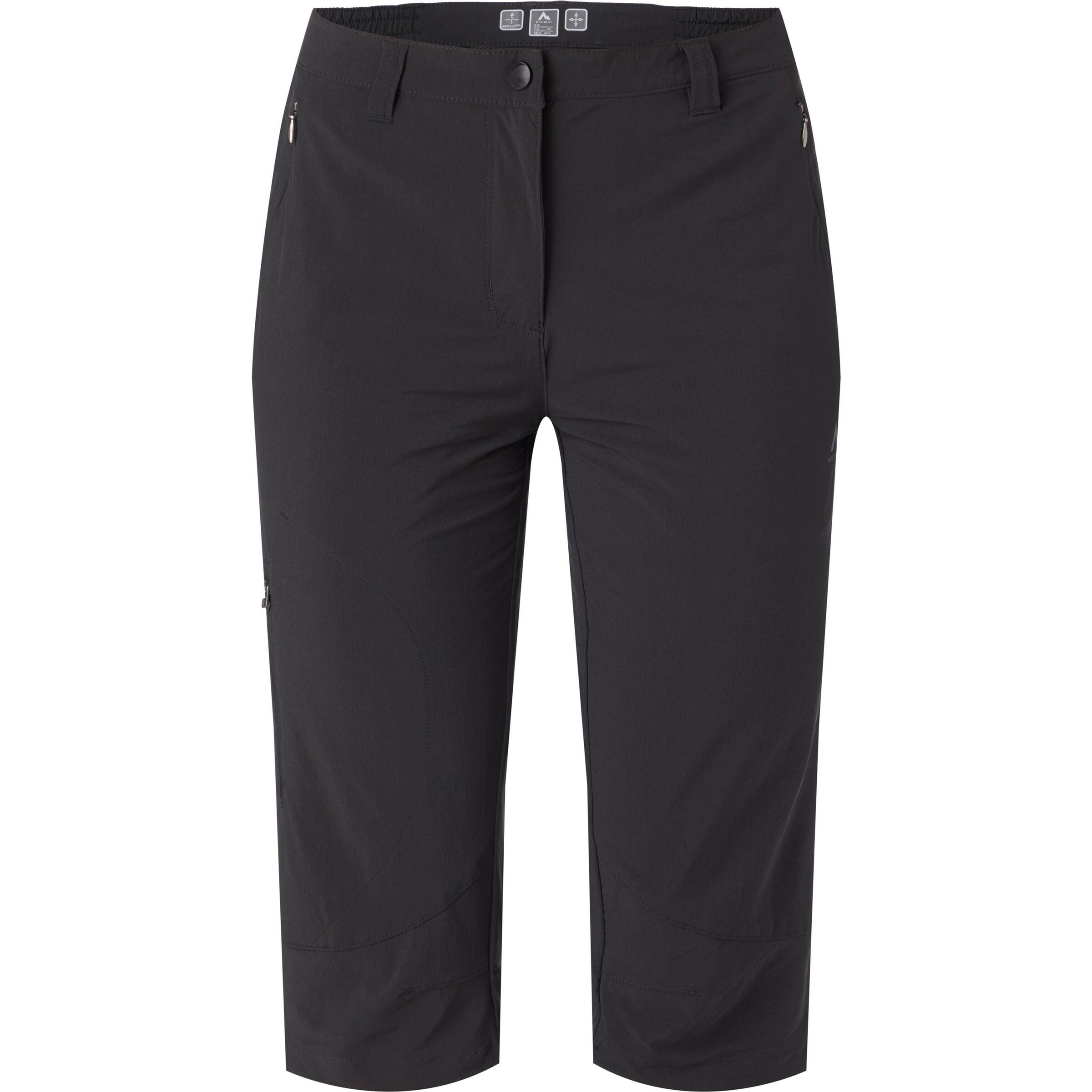 MCKINLEY Regular Outdoor Pants 'Mailyn II' in Black: front