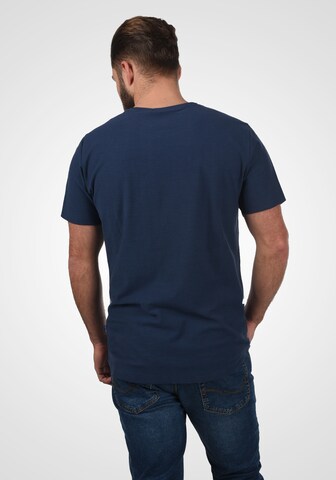 BLEND T-Shirt 'SEBASTIAN' in Blau