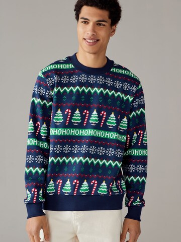 Next - Sudadera en azul