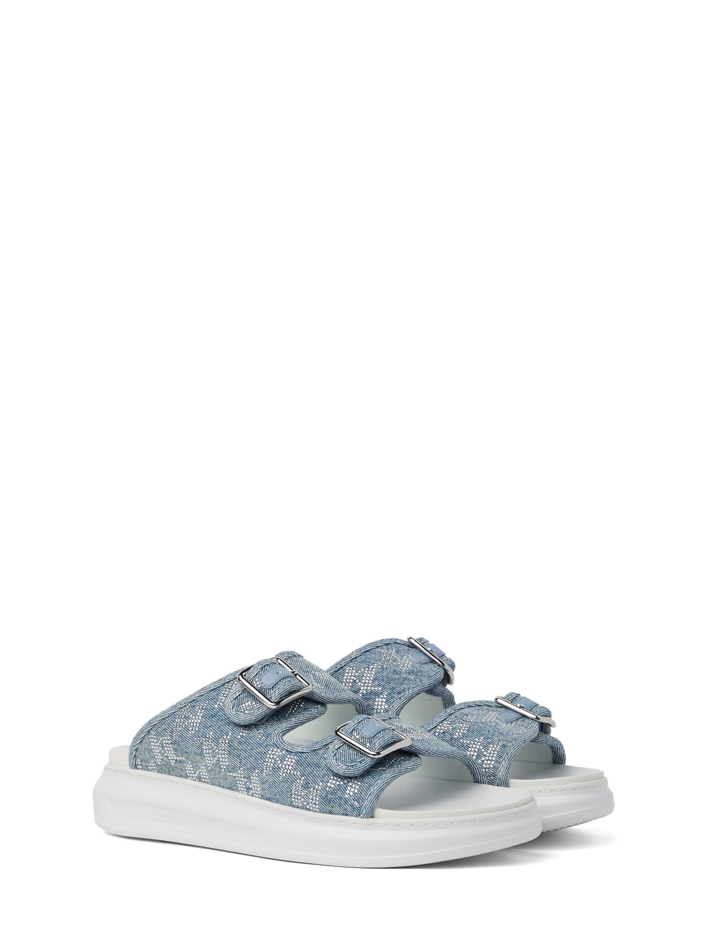 Karl Lagerfeld Nizki natikači 'Kapri' | modra barva