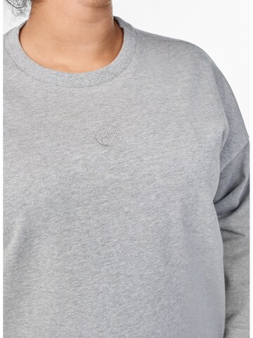 Active by Zizzi Свитшот 'ASIN' в Серый