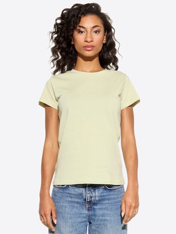 T-shirt Cotton Prime en vert : devant